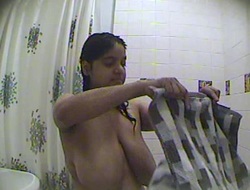 Indian Girlfriend DC in Hidden Shower Cam 3